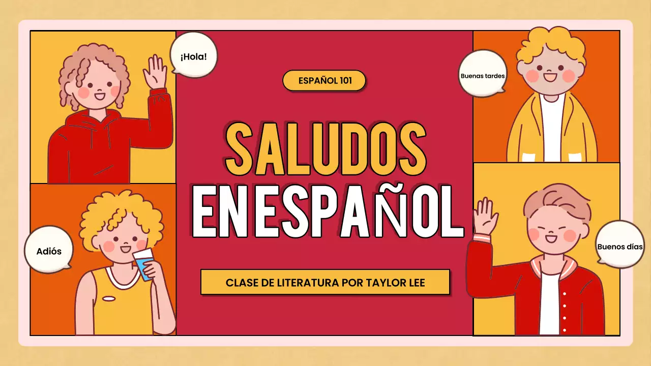 curso de lengua retro roja