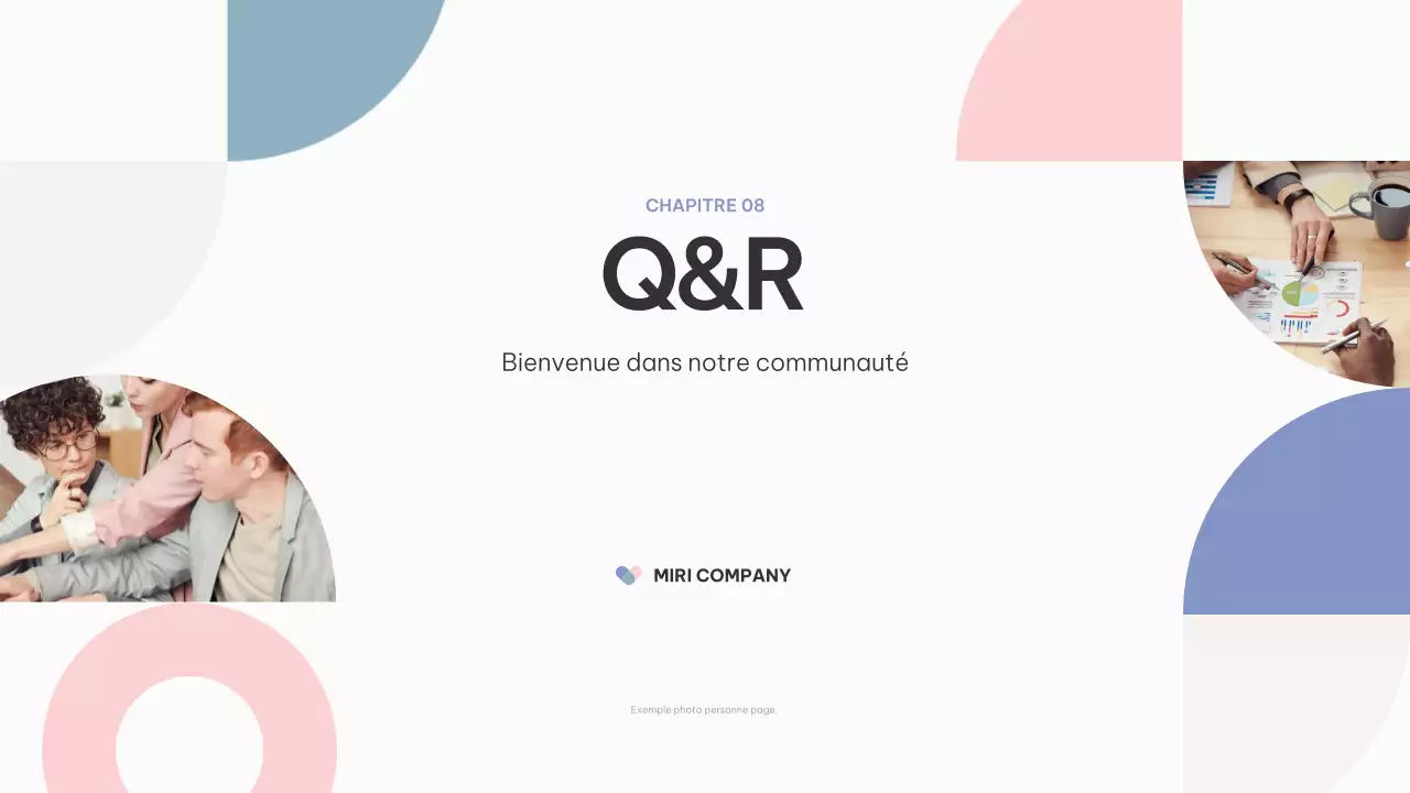 pink purple abstract employee onboarding guide