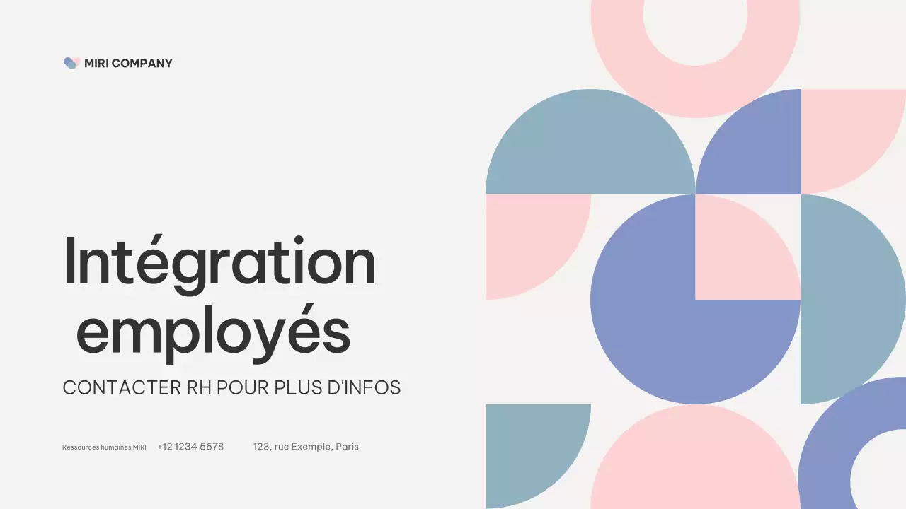 pink purple abstract employee onboarding guide