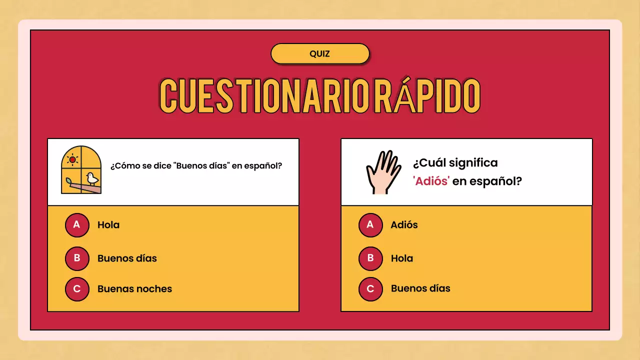 curso de lengua retro roja