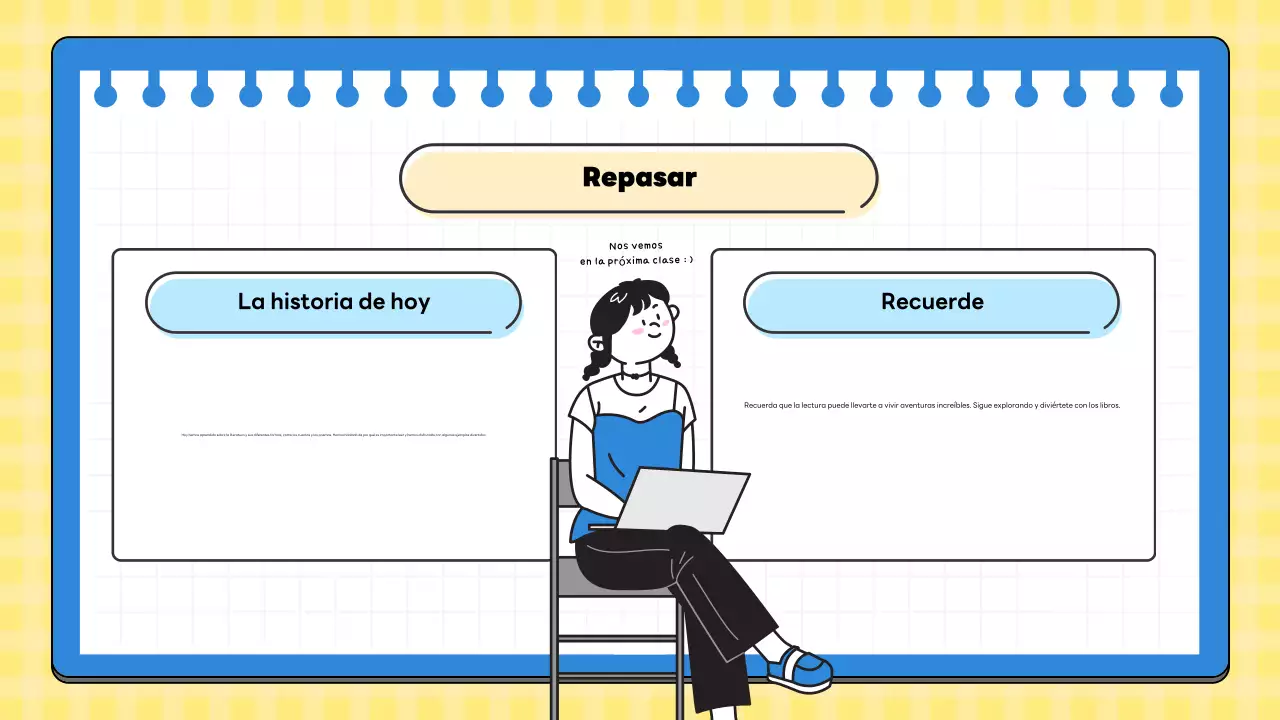 clase de literatura mínima amarilla