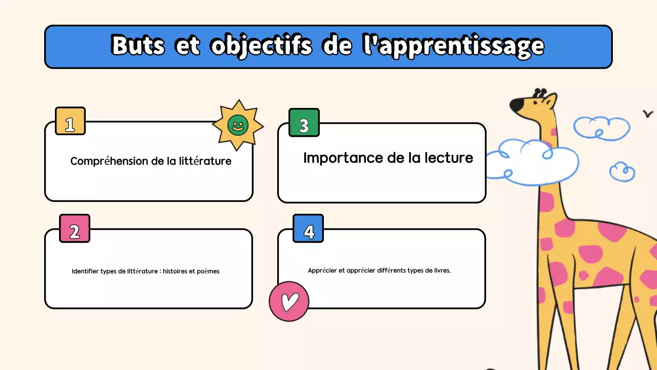 Cours de littérature illustrée beige