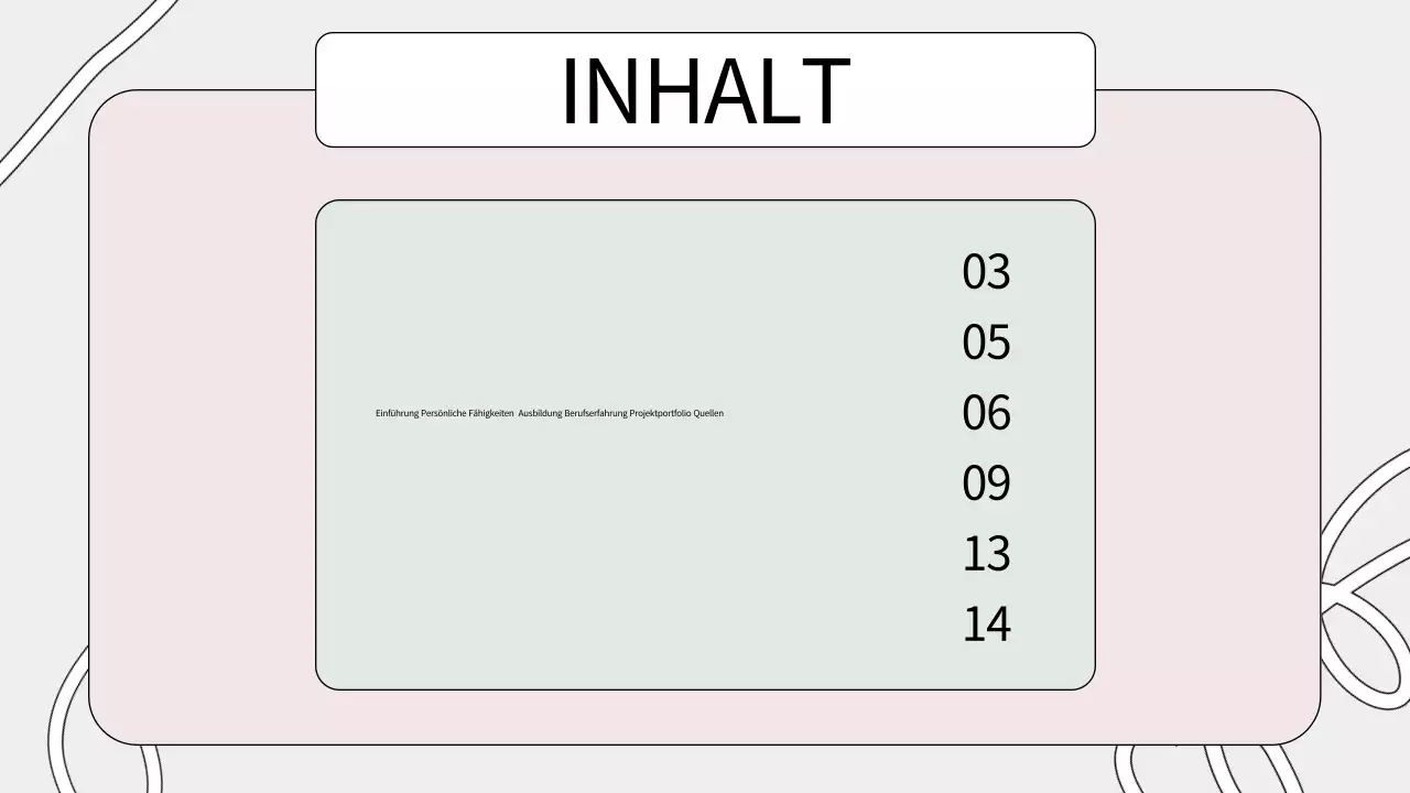 Sage Green Kreativ-Portfolio