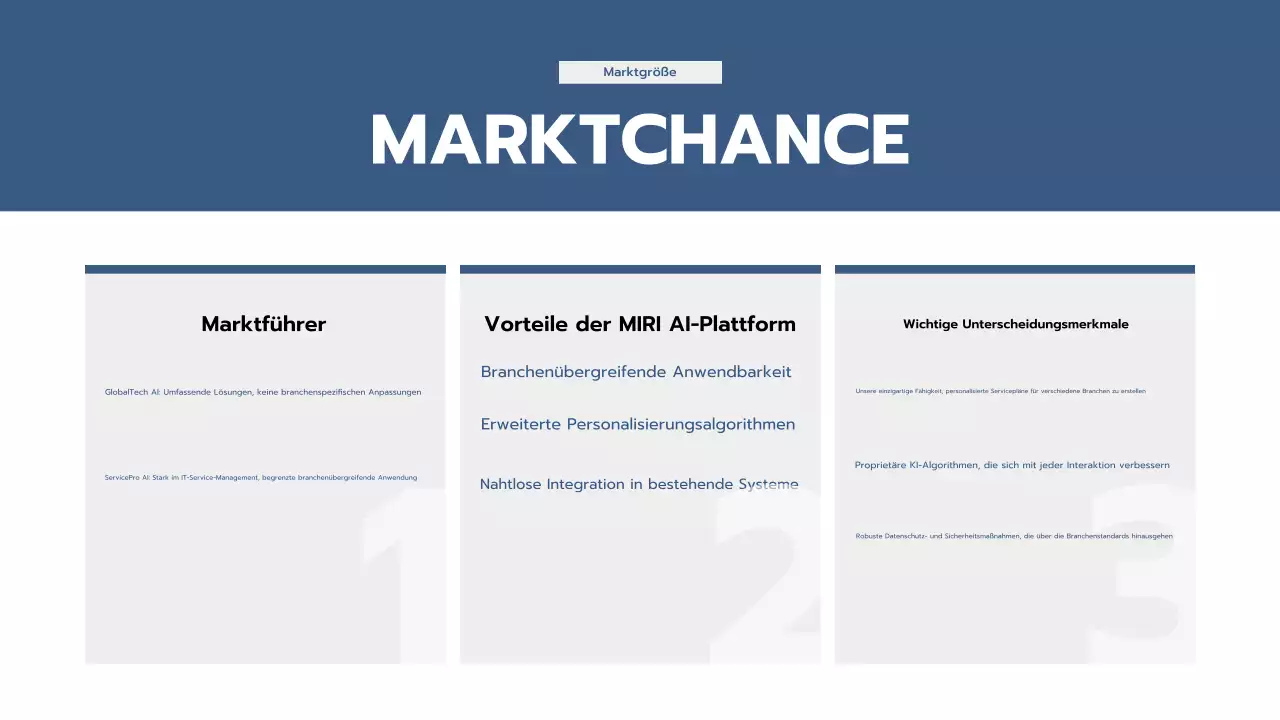 blue professional business pitch