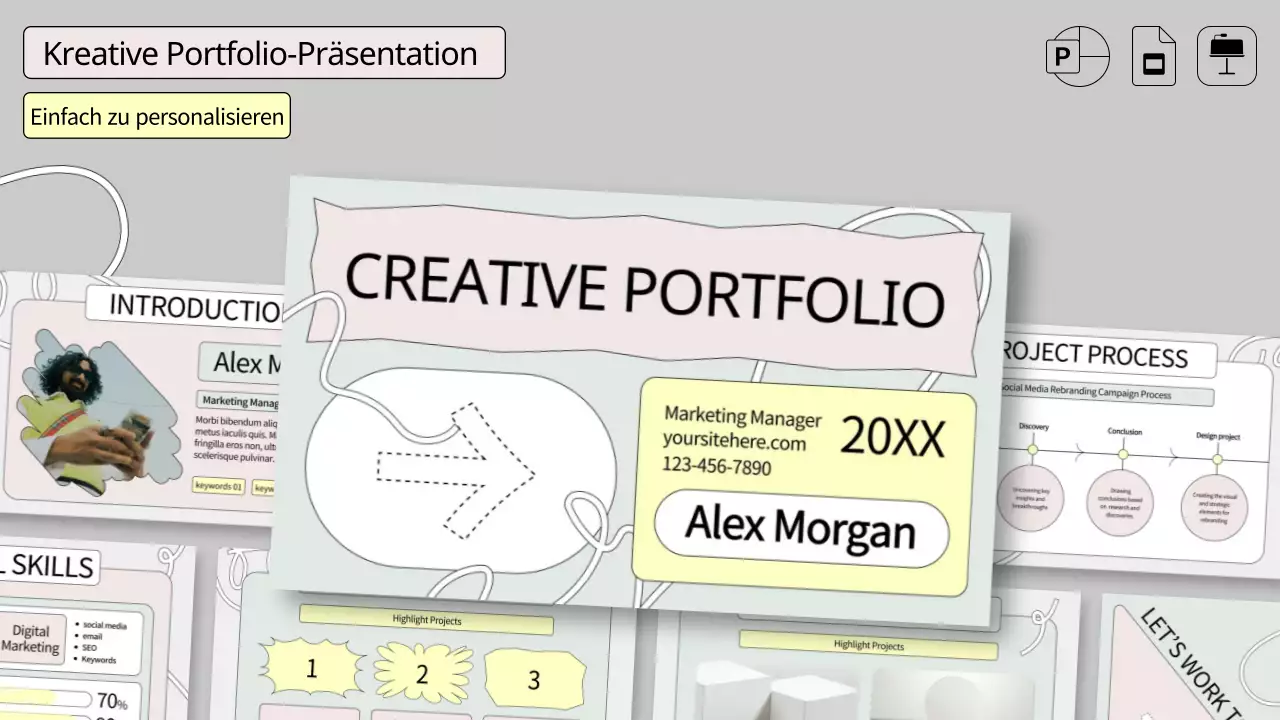 Sage Green Kreativ-Portfolio