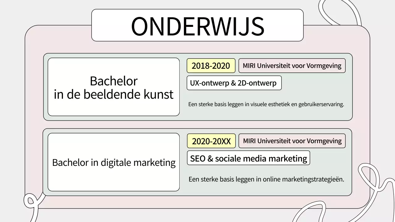 sage green creatief portfolio