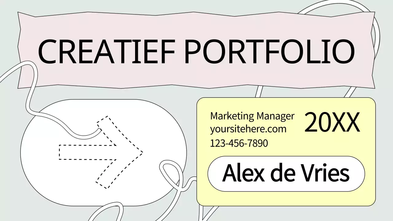 sage green creatief portfolio