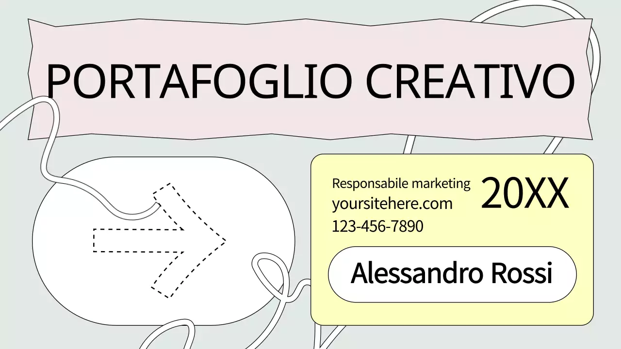 portafoglio creativo sage green