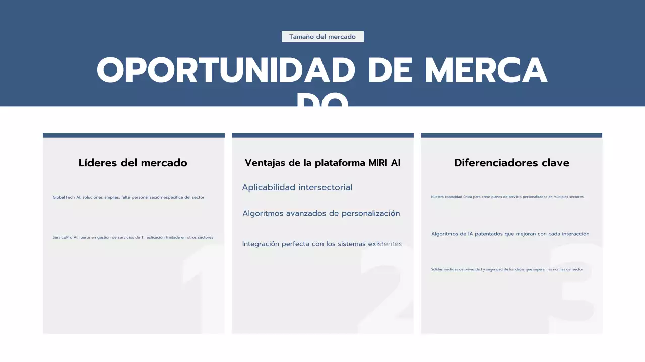 blue professional business pitch