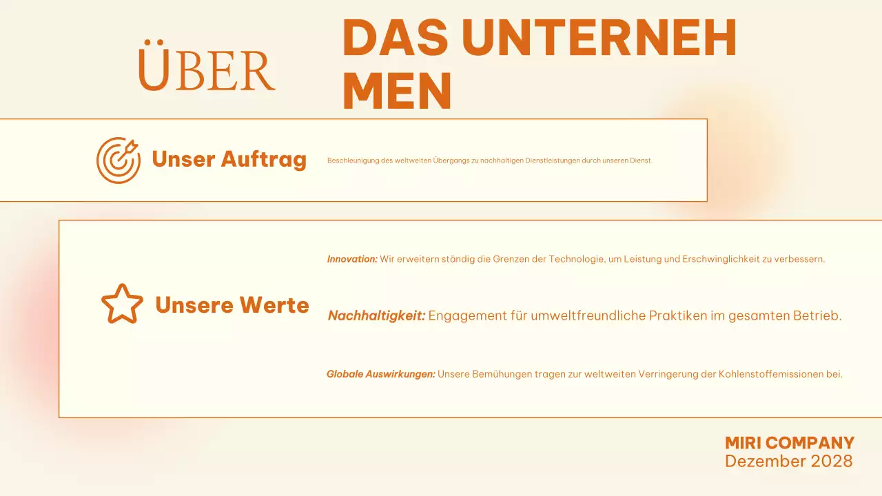 orange modern employee guide