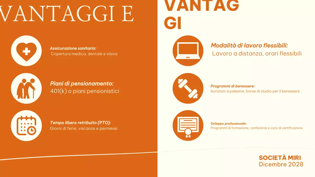 guida moderna per i dipendenti arancioni