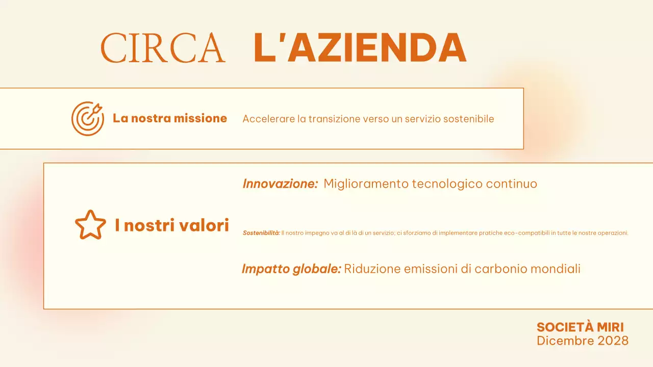 guida moderna per i dipendenti arancioni