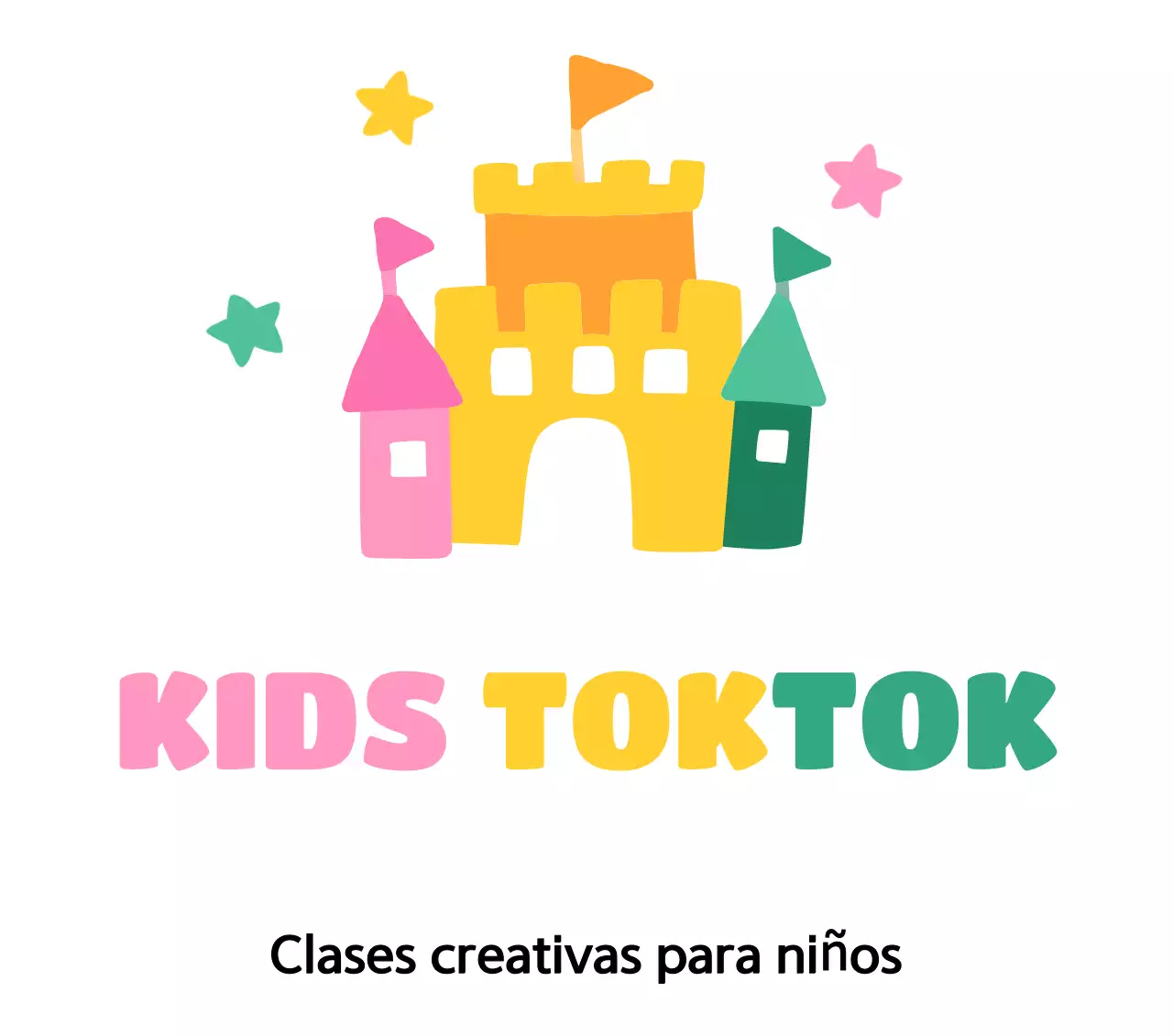 Logotipo de un simpático café para niños