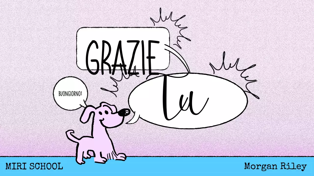 materiale di grammatica rosa a fumetti