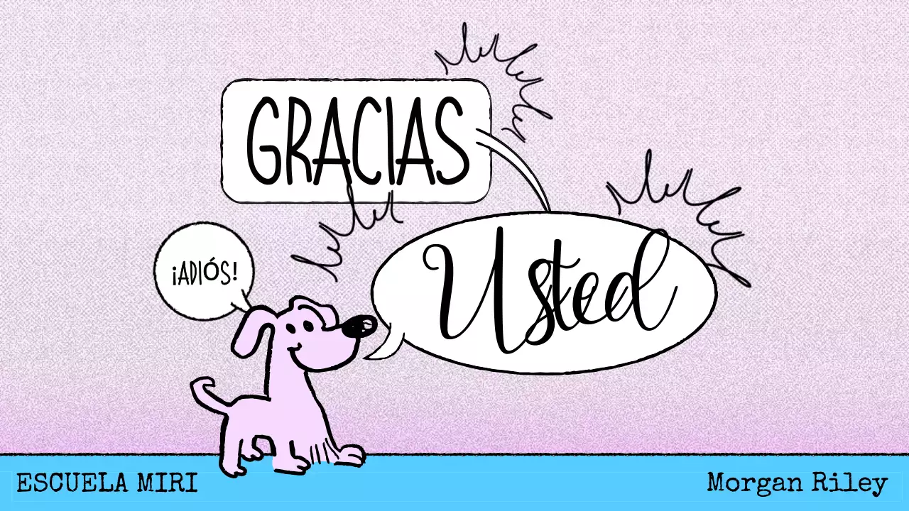 cómic rosa material de clase de gramática