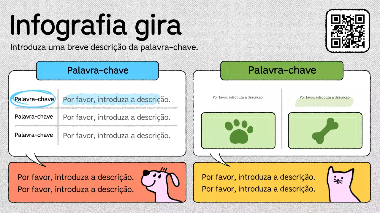 notificação infográfica cor-de-rosa da moda