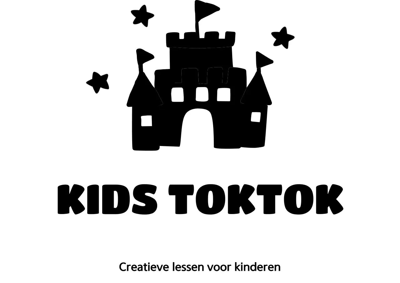 Schattig kindercafé-logo