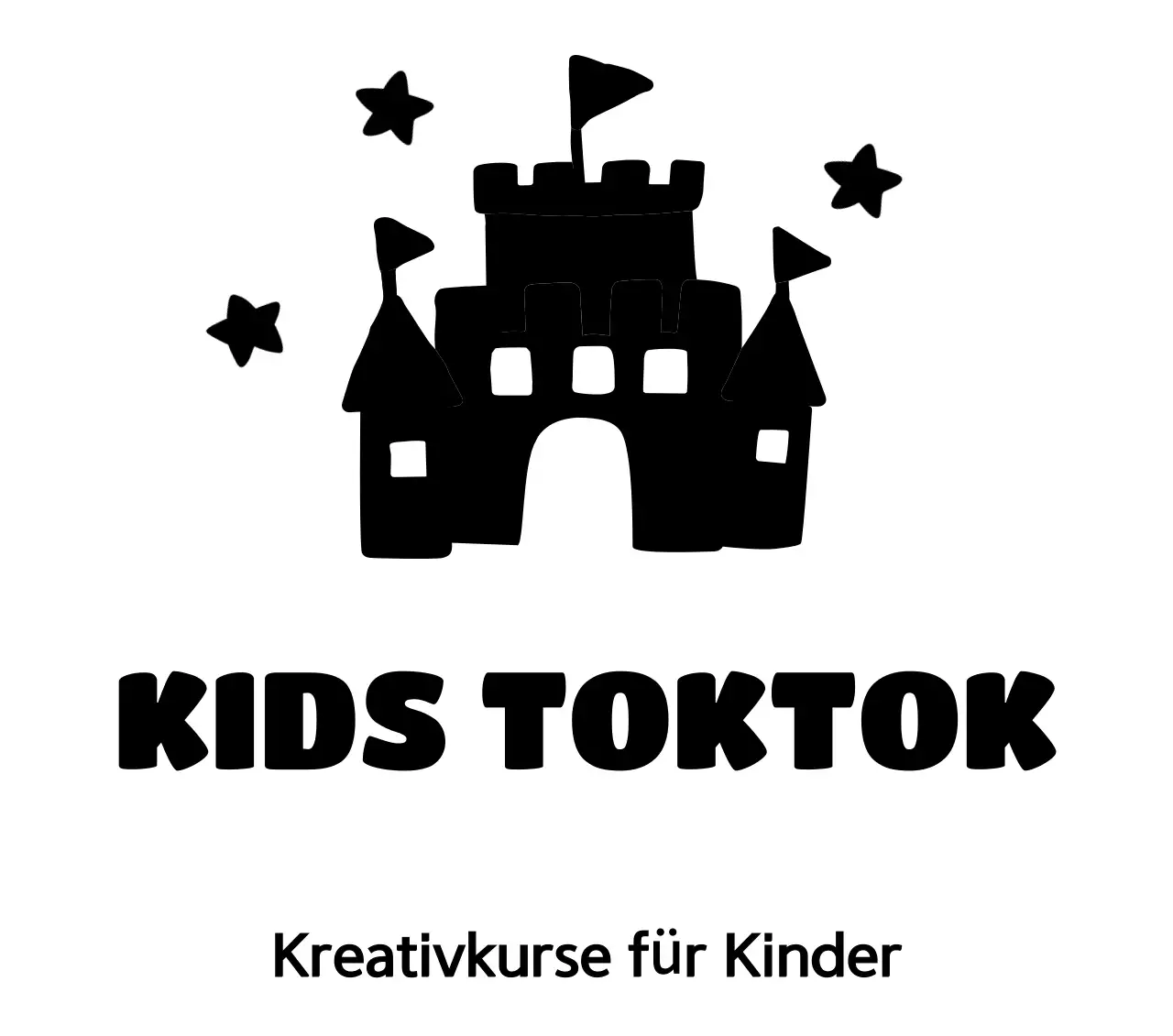 Niedliches Kindercafé-Logo