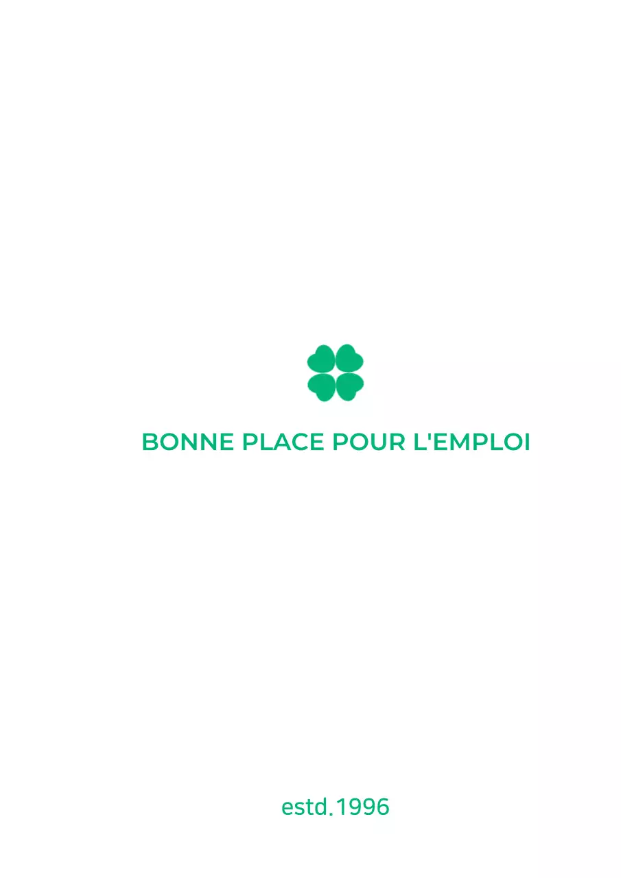 Recrutement d'emploi simple et abstrait