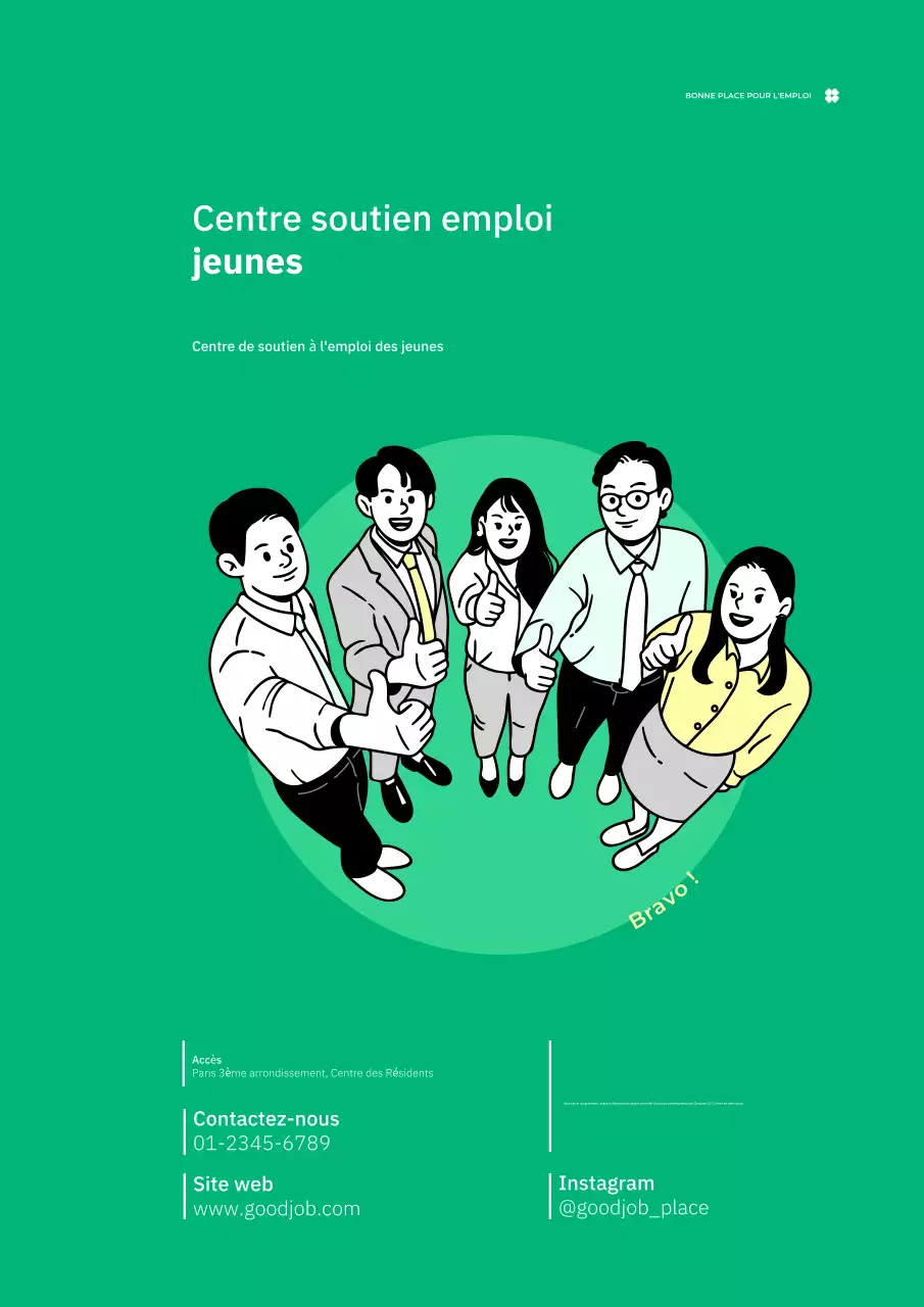 Recrutement d'emploi simple et abstrait