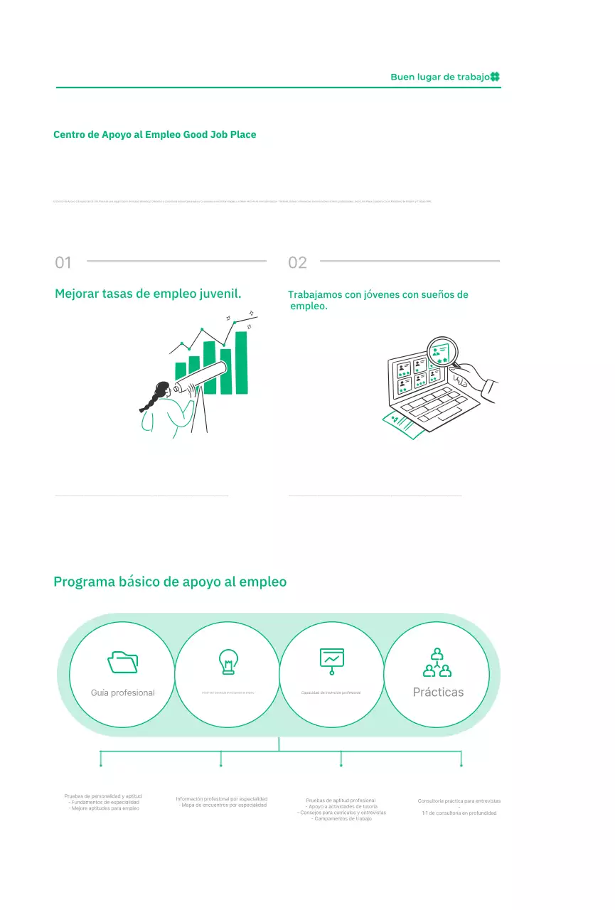 Trabajos simples en negro