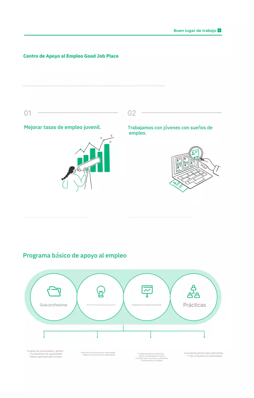 Trabajos simples en negro