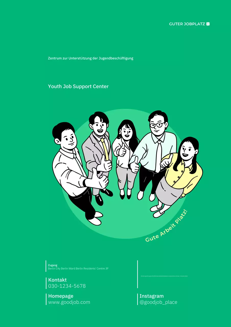 Abstrakt Einfaches Job-Recruitment