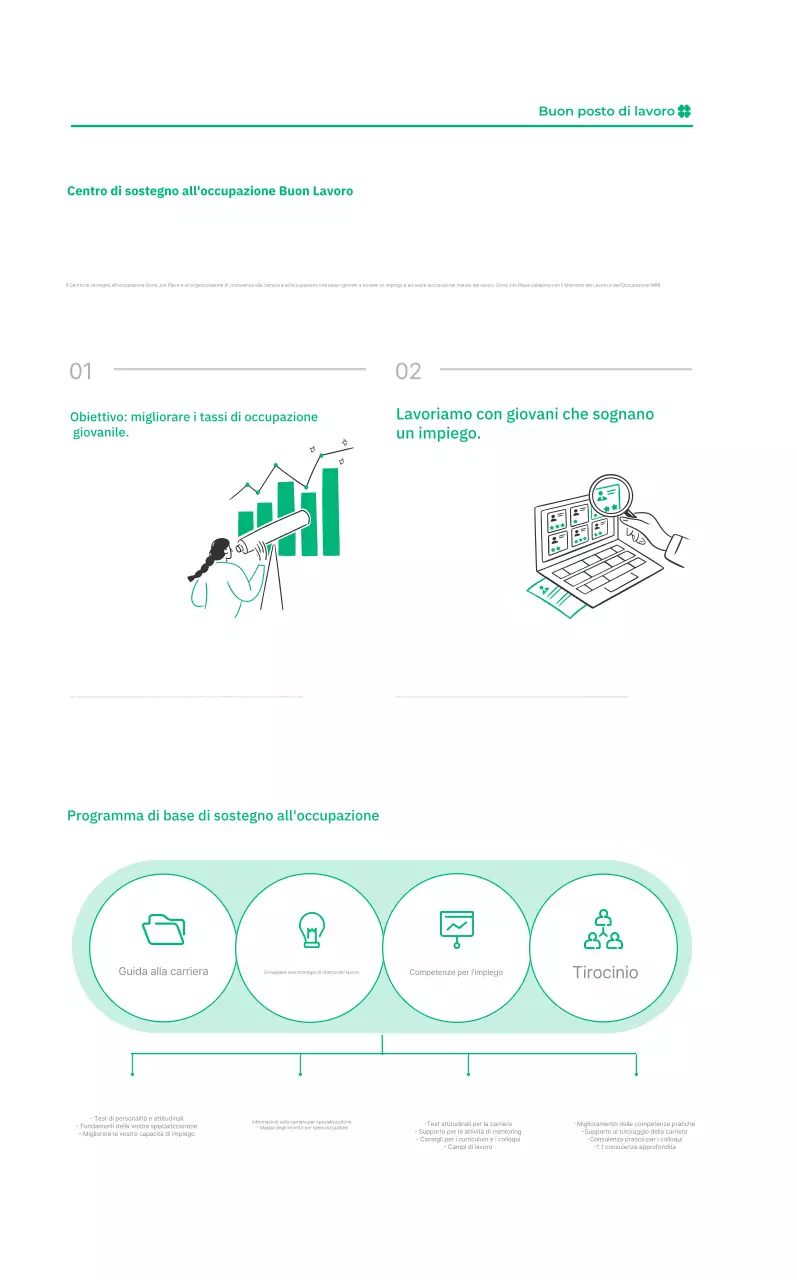 Lavoro semplice in nero