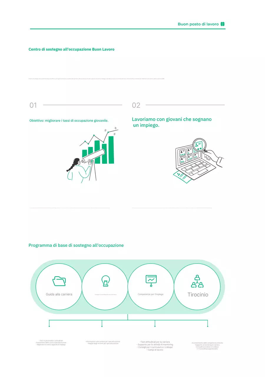Lavoro semplice in nero