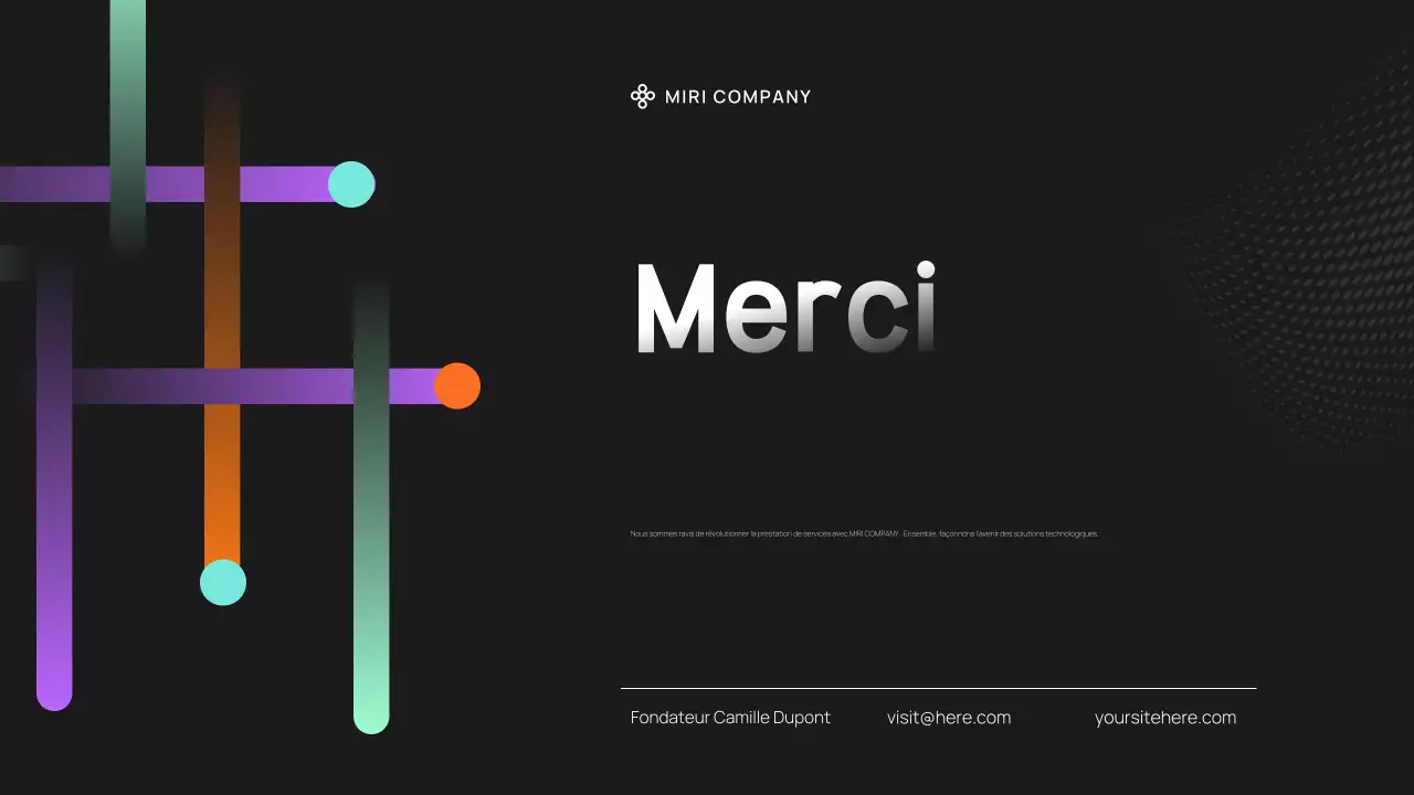 le discours d'affaires moderne et noir