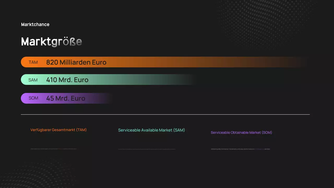 schwarzes modernes Geschäftsfeld