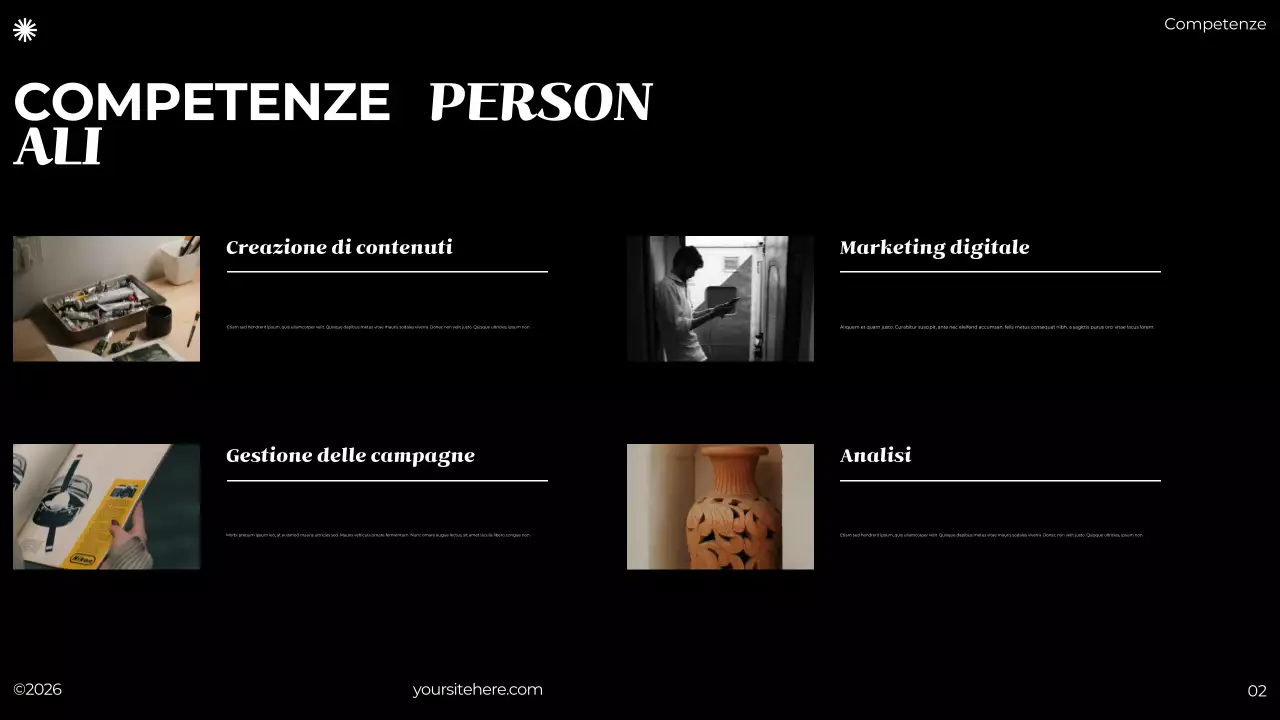 portafoglio minimalista grigio nero