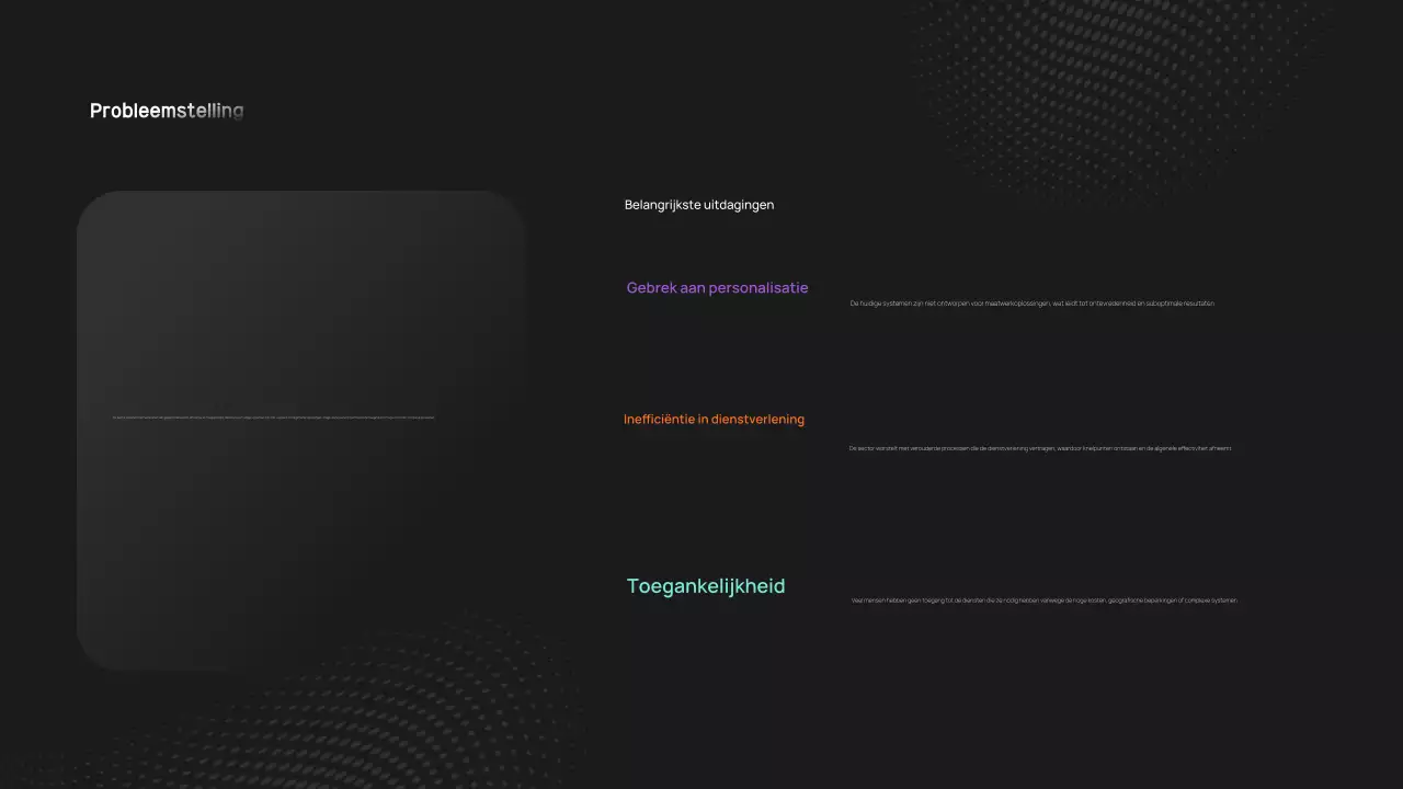 zwart modern zakelijk veld