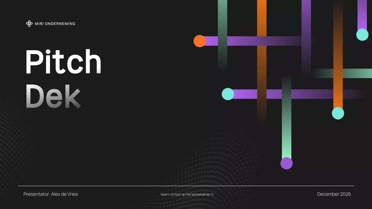 zwart modern zakelijk veld