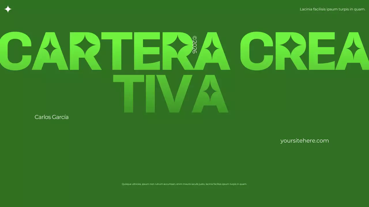 cartera verde moderno brutalista documento