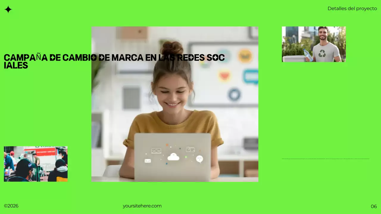 cartera verde moderno brutalista documento