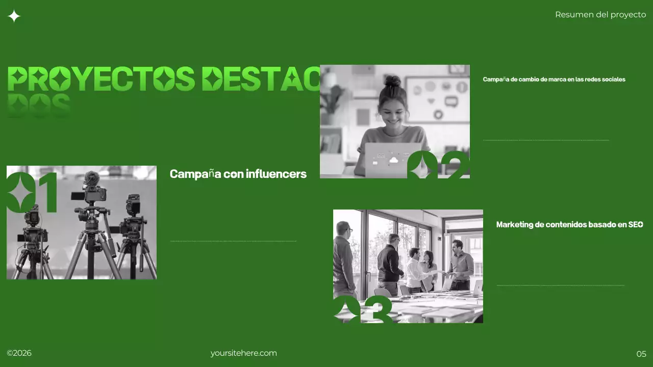 cartera verde moderno brutalista documento