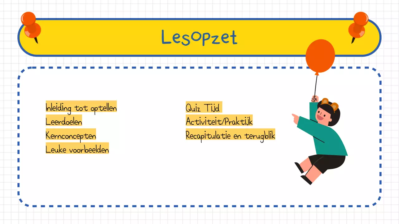 Elementair optellen voor wiskunde basisschool