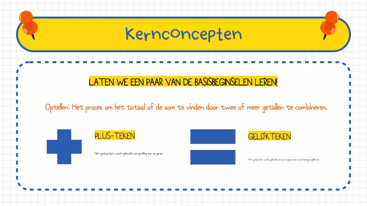 Elementair optellen voor wiskunde basisschool