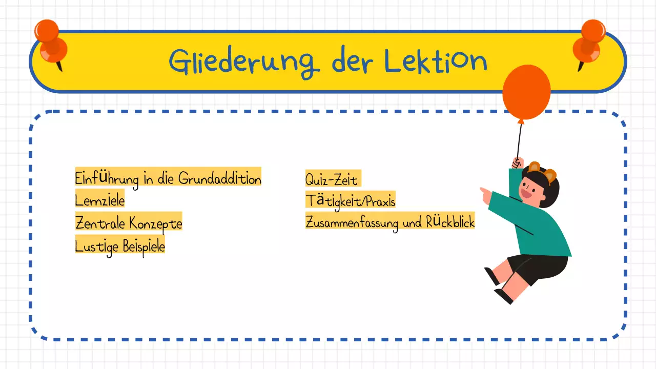 Grundlegende Addition für Mathematik in der Grundschule