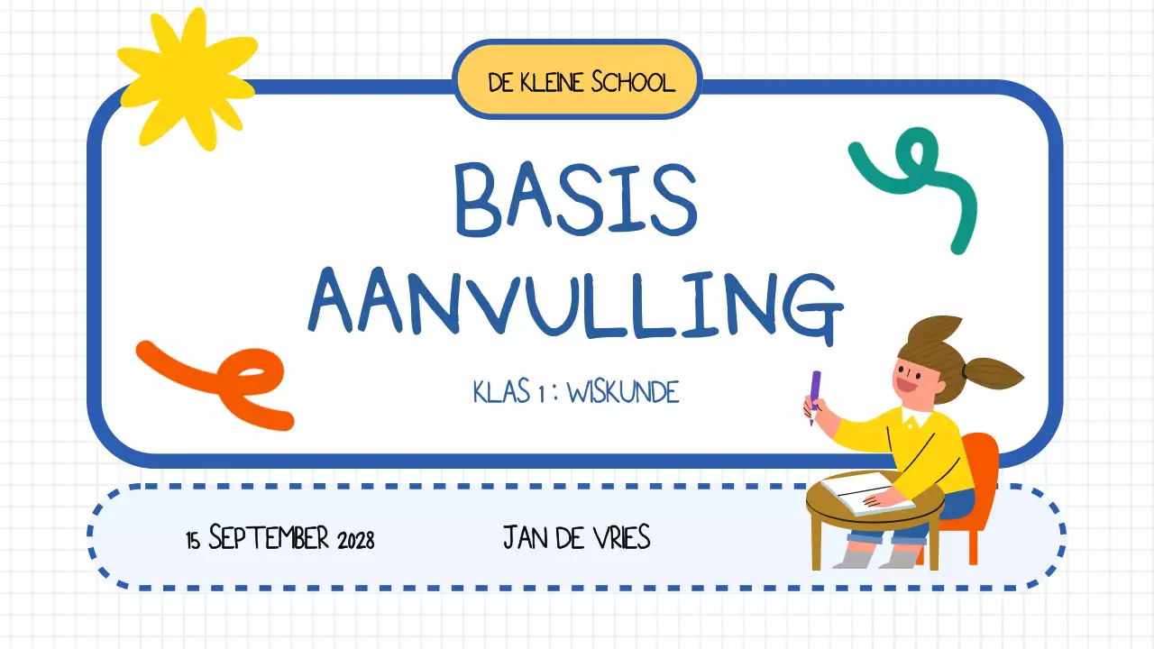 Elementair optellen voor wiskunde basisschool