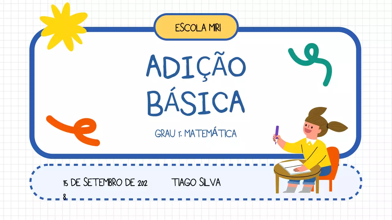 Adição básica para a matemática do ensino básico