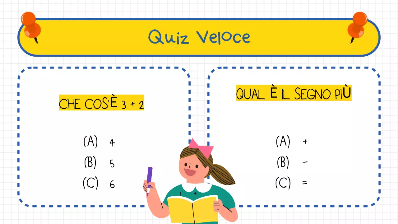 Addizione di base per la scuola elementare di matematica