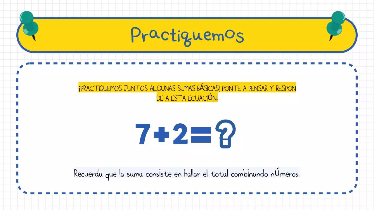 Suma Básica para Matemáticas Escuela Primaria