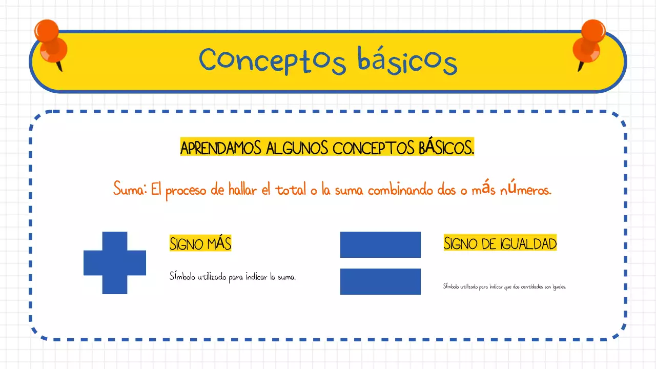 Suma Básica para Matemáticas Escuela Primaria
