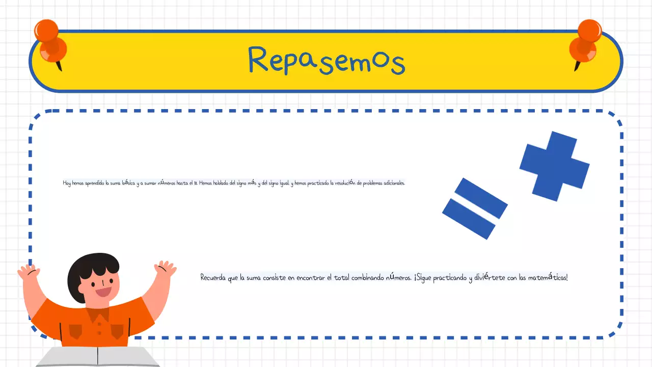 Suma Básica para Matemáticas Escuela Primaria