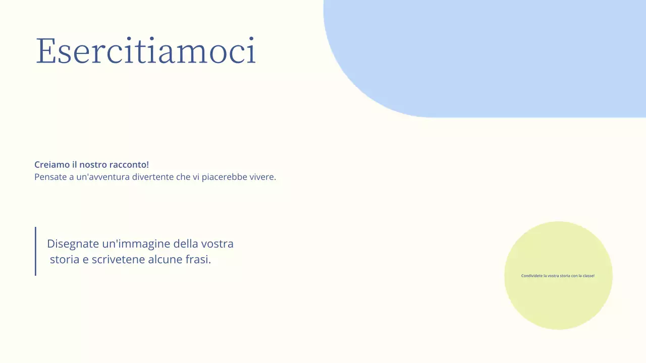 Presentazione di una lezione di letteratura minima