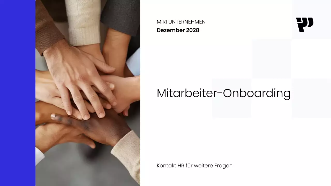 Minimal Business Corporate Employee Onboarding