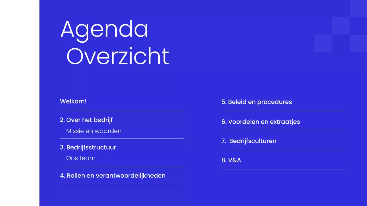 Minimaliseren van zakelijke werknemers