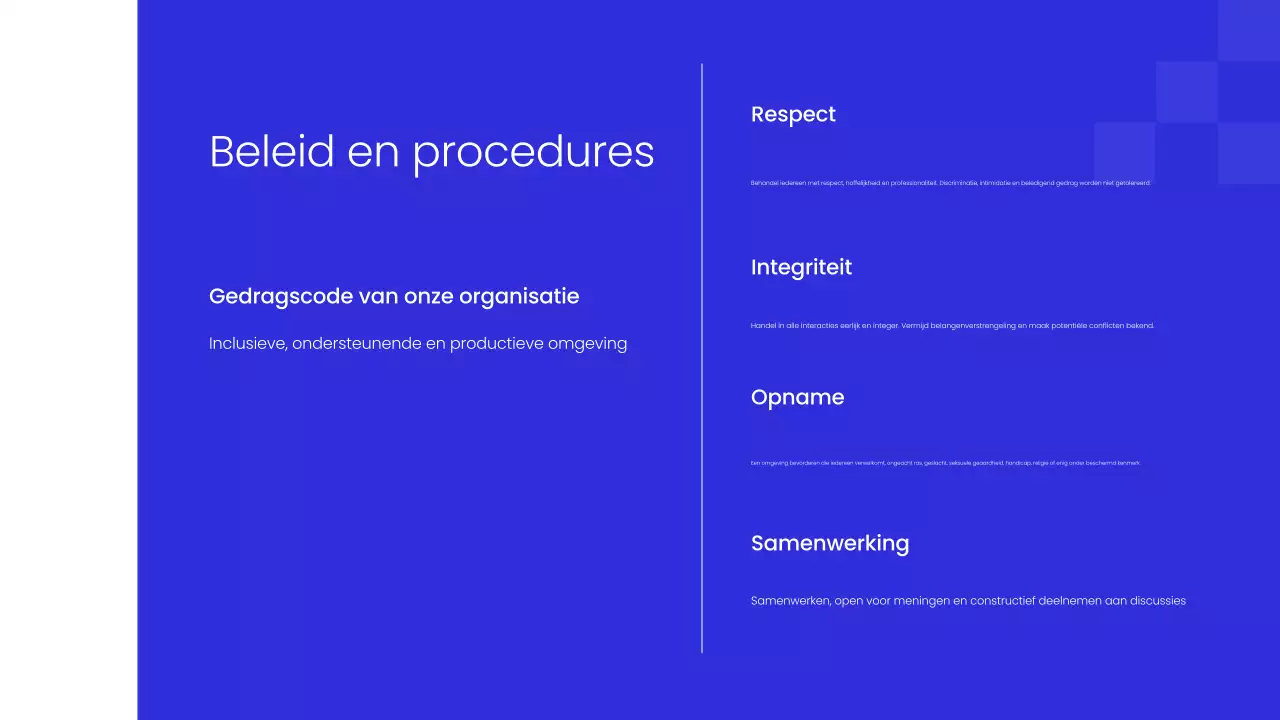 Minimaliseren van zakelijke werknemers